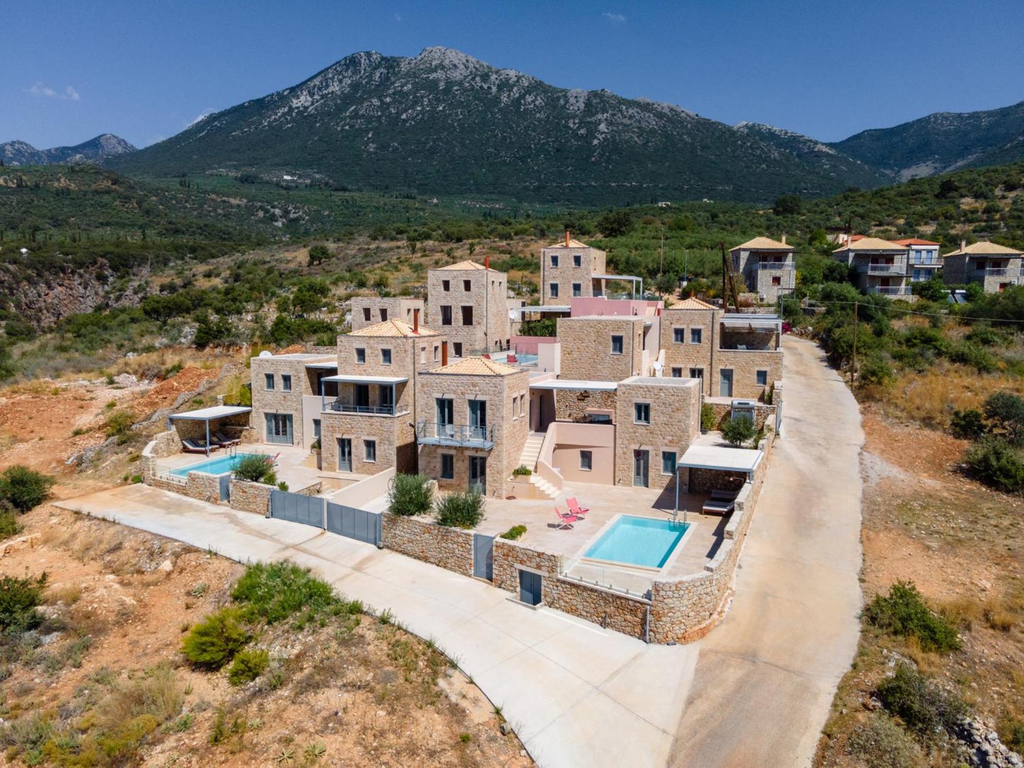 Patio Villas Complex Stoúpa Eksteriør bilde